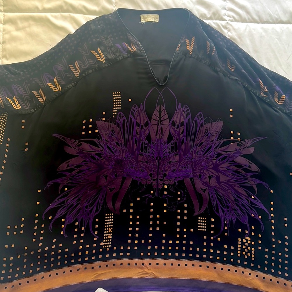 Vintage DIESEL silk light poncho